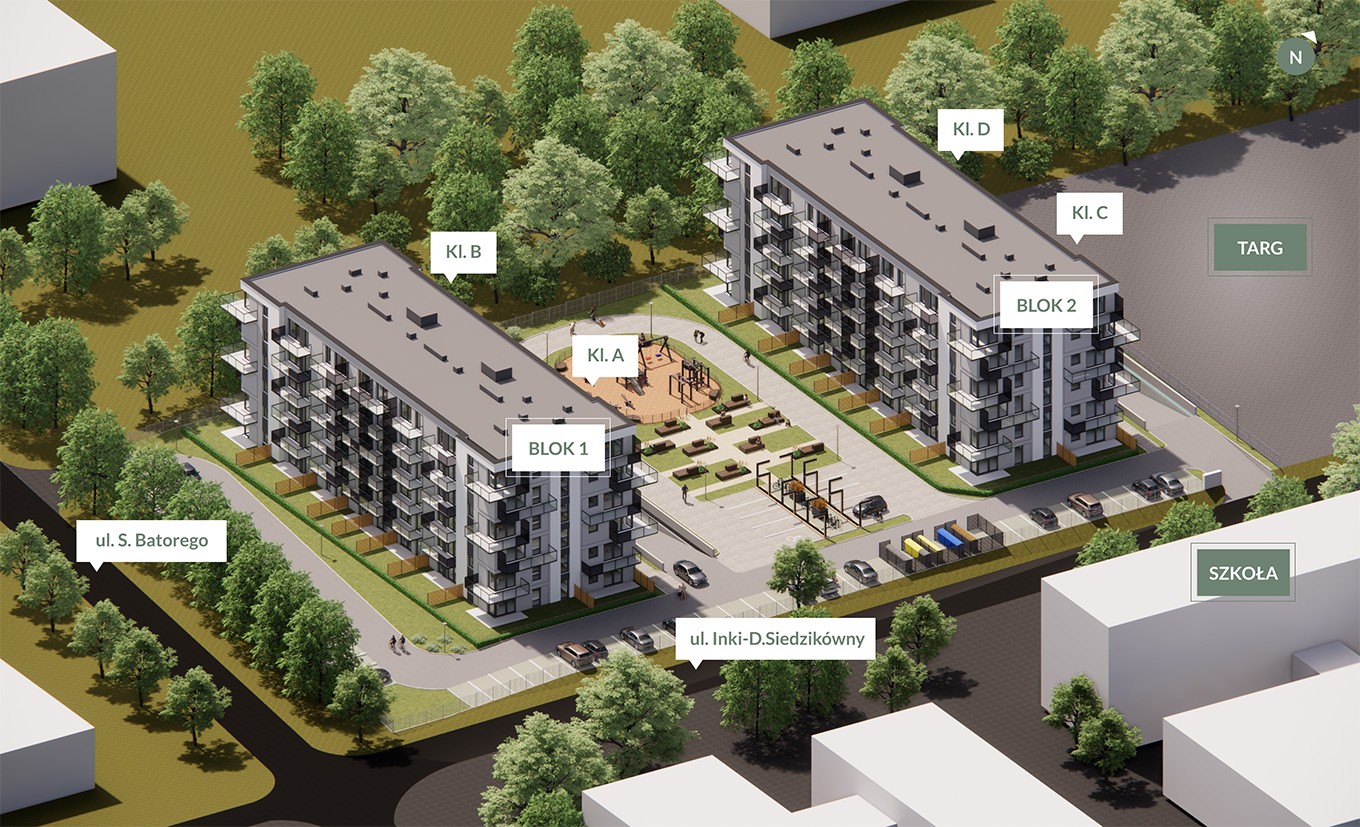Plan inwestycji do wyboru budynków